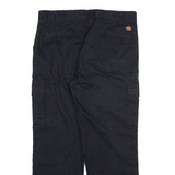 DICKIES Cargo Mens Trousers Black Regular Straight W36 L30