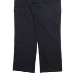 DICKIES Cargo Mens Trousers Black Regular Straight W36 L30