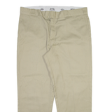 DICKIES 874 Workwear Mens Trousers Beige Regular Straight W38 L29