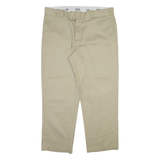 DICKIES 874 Workwear Mens Trousers Beige Regular Straight W38 L29