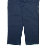 DICKIES Mens Trousers Blue Regular Straight W37 L29
