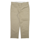 DICKIES 874 Workwear Mens Trousers Beige Regular Straight W40 L29