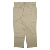 DICKIES 874 Workwear Mens Trousers Beige Regular Straight W40 L29