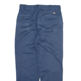 DICKIES 874 Workwear Mens Trousers Blue Regular Straight W33 L30