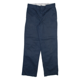 DICKIES 874 Workwear Mens Trousers Blue Regular Straight W32 L30