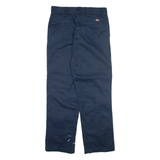 DICKIES 874 Workwear Mens Trousers Blue Regular Straight W32 L30