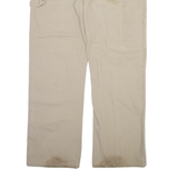 DICKIES Carpenter Mens Trousers Beige Relaxed Straight W36 L30