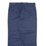 DICKIES 874 Workwear Mens Trousers Blue Regular Straight W36 L29