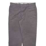 DICKIES 874 Workwear Mens Trousers Grey Regular Straight W38 L32