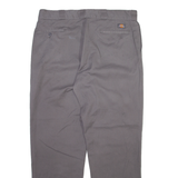 DICKIES 874 Workwear Mens Trousers Grey Regular Straight W38 L32
