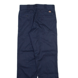 DICKIES 874 Workwear Mens Trousers Blue Regular Straight W30 L32