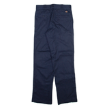 DICKIES 874 Workwear Mens Trousers Blue Regular Straight W30 L32