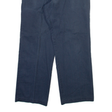 DICKIES Mens Trousers Blue Regular Straight W36 L32