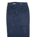 DICKIES Mens Trousers Blue Relaxed Straight W38 L32