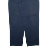DICKIES Mens Trousers Blue Relaxed Straight W38 L32