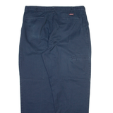 DICKIES Mens Trousers Blue Relaxed Straight W38 L32