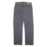 DICKIES Mens Trousers Grey Regular Straight W30 L30