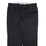 DICKIES 874 Workwear Mens Trousers Black Regular Straight W40 L28