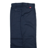 DICKIES 774 Womens Trousers Blue Regular Straight W32 L31