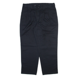 DICKIES Mens Trousers Black Relaxed Straight W38 L30