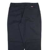 DICKIES Mens Trousers Black Relaxed Straight W38 L30