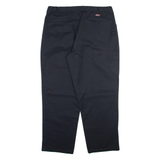 DICKIES Mens Trousers Black Relaxed Straight W38 L30