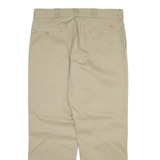 DICKIES 874 Workwear Mens Trousers Beige Regular Straight W38 L30