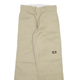 DICKIES Mens Trousers Beige Loose Straight W28 L29