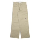 DICKIES Mens Trousers Beige Loose Straight W28 L29