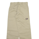 DICKIES Mens Trousers Beige Loose Straight W28 L29