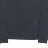 DKNY Womens Sweatshirt Black Crew Neck S