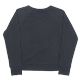 DKNY Womens Sweatshirt Black Crew Neck S