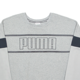 PUMA Womens Sweatshirt Grey Crew Neck UK 12