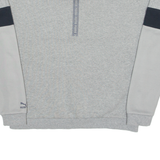 PUMA Womens Sweatshirt Grey Crew Neck UK 12