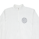 MASER Mens Sweatshirt Grey 1/4 Zip M