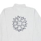MASER Mens Sweatshirt Grey 1/4 Zip M