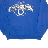 PUMA NFL Indianapolis Colts Mens Sweatshirt Blue Crew Neck USA XL