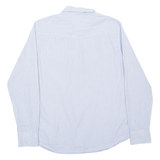 TOMMY HILFIGER Mens Plain Shirt Blue Long Sleeve M