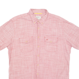 CAMEL ACTIVE Mens Plain Shirt Red L
