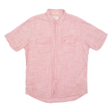 CAMEL ACTIVE Mens Plain Shirt Red L