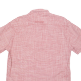CAMEL ACTIVE Mens Plain Shirt Red L