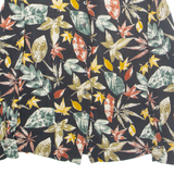 RAFAELA BENA Womens Shirt Black Floral Long Sleeve S