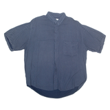 TOTO Mens Shirt Blue Spotted XL