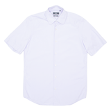 BOSS Mens Plain Shirt Purple M