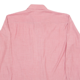 MANLY Mens Shirt Red Striped Long Sleeve M