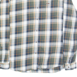 WRANGLER Slim Fit Mens Shirt Green Check Long Sleeve 2XL