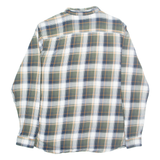 WRANGLER Slim Fit Mens Shirt Green Check Long Sleeve 2XL