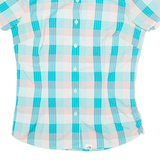 THE NORTH FACE Womens Shirt Blue Check S