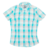 THE NORTH FACE Womens Shirt Blue Check S