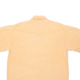 UNDERGROUND Mens Plain Shirt Orange L